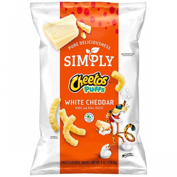 Cheetos Simply Puffs White Cheddar