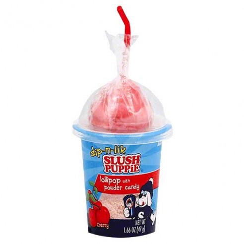 Slush Puppie Dip-N-Lik Lollipop Powder Candy