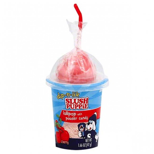 Slush Puppie Dip-N-Lik Lollipop Powder Candy