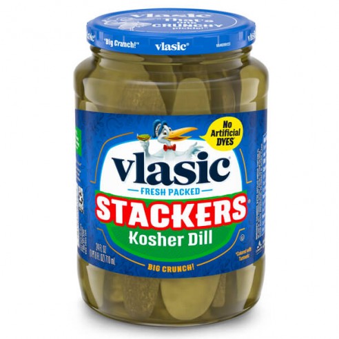 Vlasic Pickles Stackers Kosher Dill