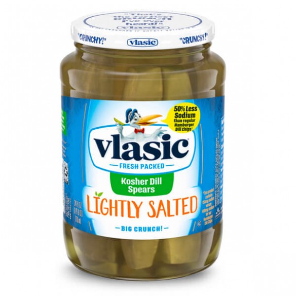 Vlasic Pickles Reduced Sodium Kosher Dill Spears