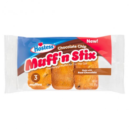 Hostess Muff'n Stix Chocolate Chip