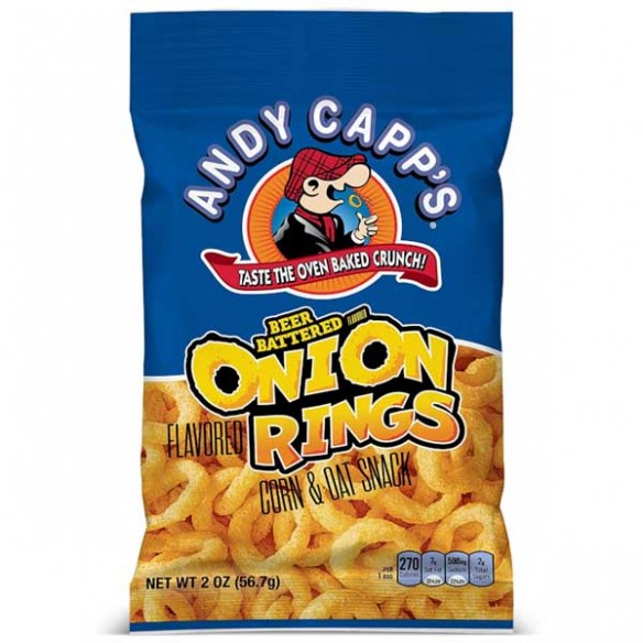 Andy Capp's Onion Rings Beer Battered Flavored