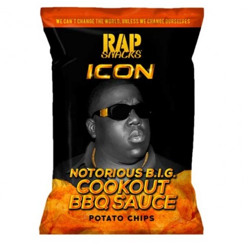 Rap Snacks Notorious B.I.G. Cookout BBQ Chips