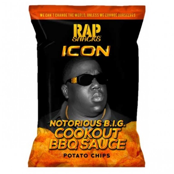 Rap Snacks Notorious B.I.G. Cookout BBQ Chips