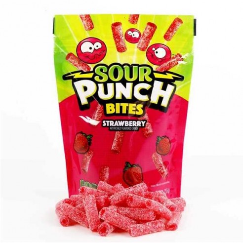 Sour Punch Bites Strawberry