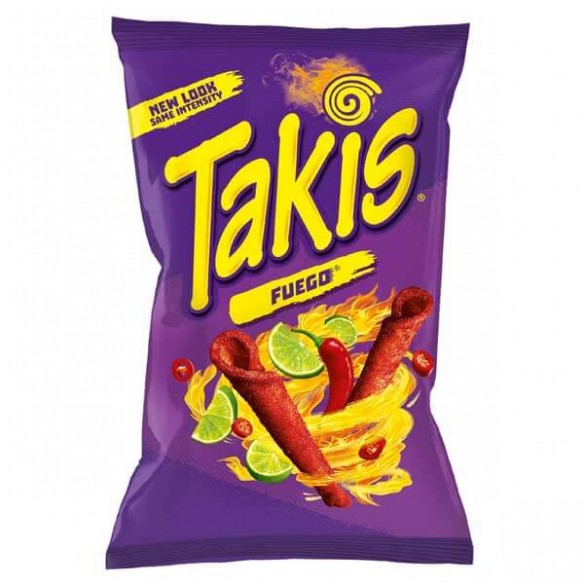 Takis Fuego Hot Chili Pepper & Lime Tortilla Chips