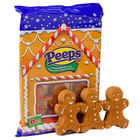 Peeps Marshmallow Gingerbread Men