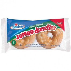 Hostess Classic Glazed Jumbo Donettes