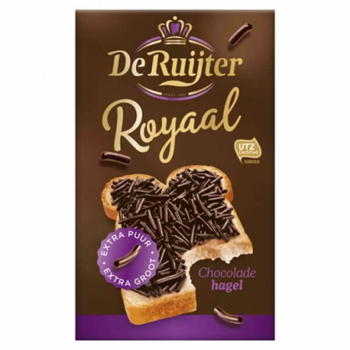 De Ruijter Hagelslag Extra Puur Chocolade hagel