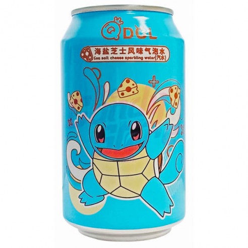 QDol Pokemon Sea Salt Cheese Sparkling Water