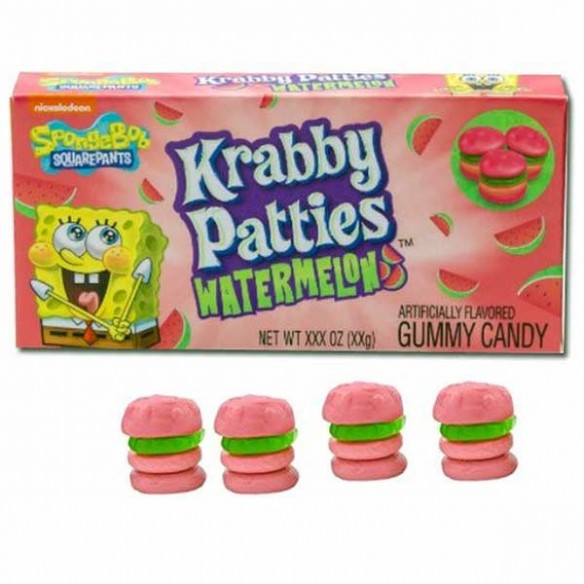 Spongebob Krabby Patties Watermelon Theatre Box
