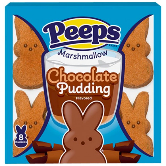 Peeps Chocolate Pudding Bunnies