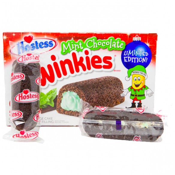 Hostess Twinkies Mint Chocolate Sponge Cake