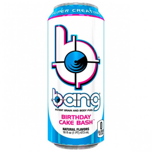 Bang Energy Birthday Cake Bash