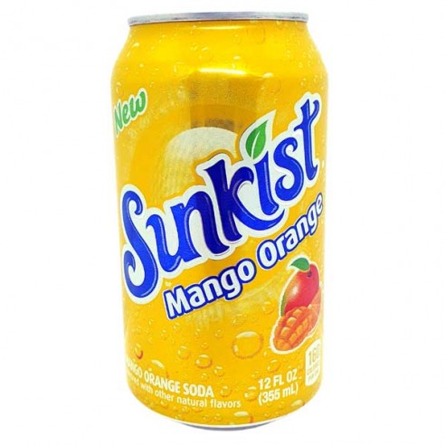 Sunkist Mango Orange Soda