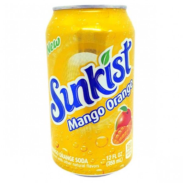 Sunkist Mango Orange Soda