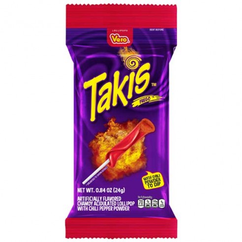 Takis Fuego Lollipop