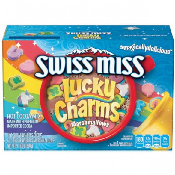 Swiss Miss Hot Cocoa Mix Lucky Charms Marshmallows