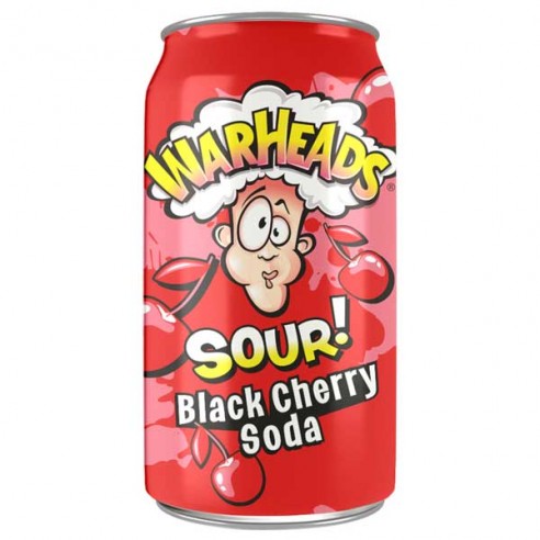 Warheads Sour Black Cherry Soda