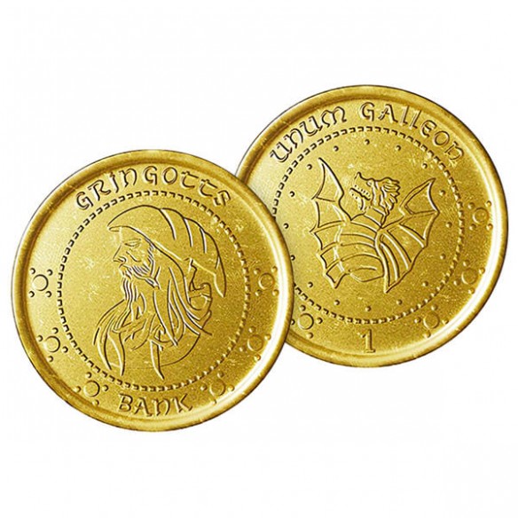 Harry Potter Gringotts Galleon Chocolate Coin