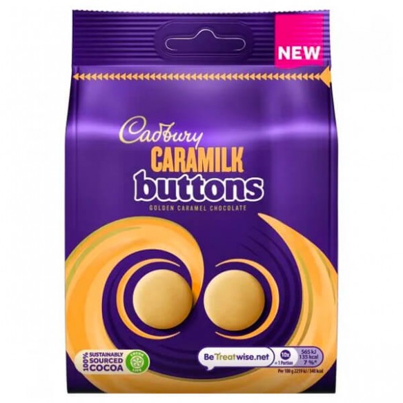Cadbury Caramilk Chocolate Buttons