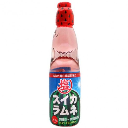 Hatakosen Watermelon Ramune Soda