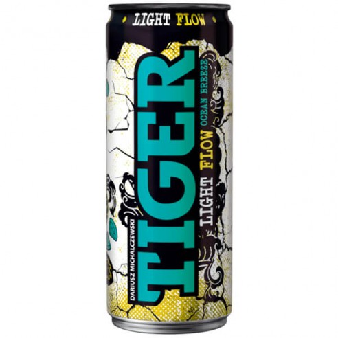 TIGER Light Flow Ocean Breeze Energy Drink