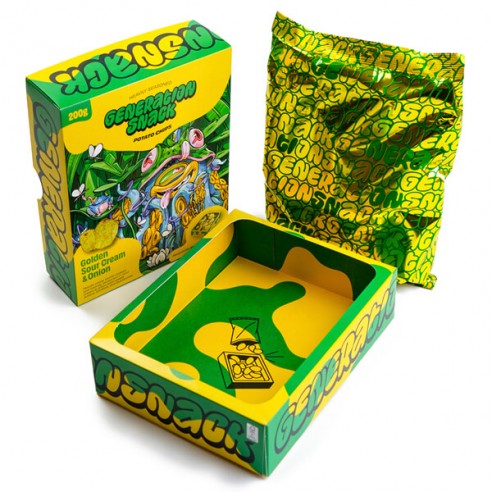 Generation Snack Golden Sour Cream & Onion Potato Chips