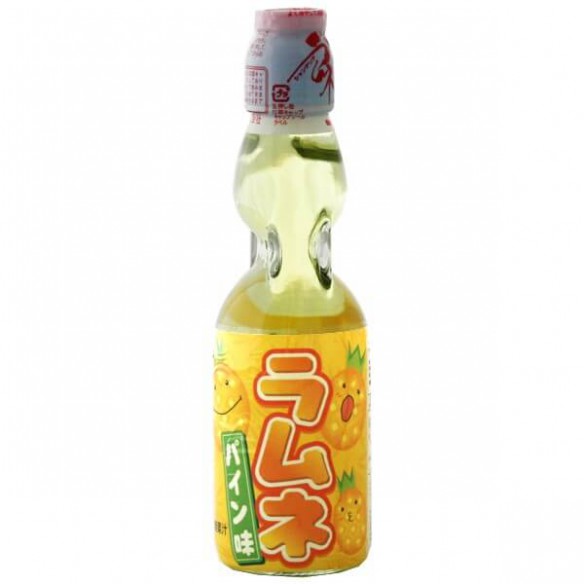 Hatakosen Pineapple Ramune Soda 200 ml