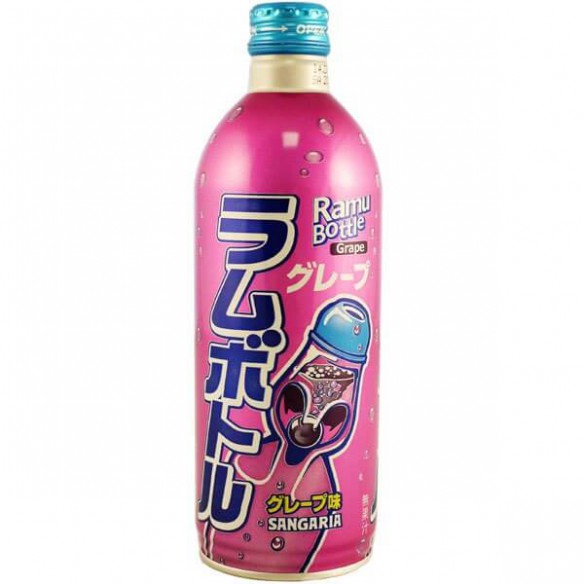Sangaria Ramu Grape Soda 500 ml