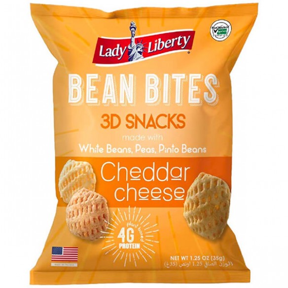 Lady Liberty Bean Bites 3D Snacks