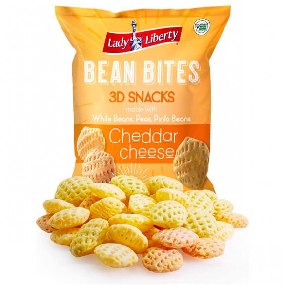 Lady Liberty Bean Bites 3D Snacks