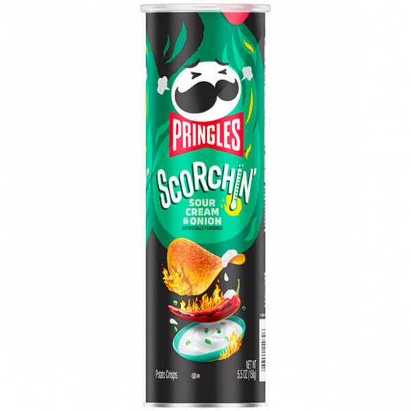 Pringles Scorchin' Sour Cream & Onion