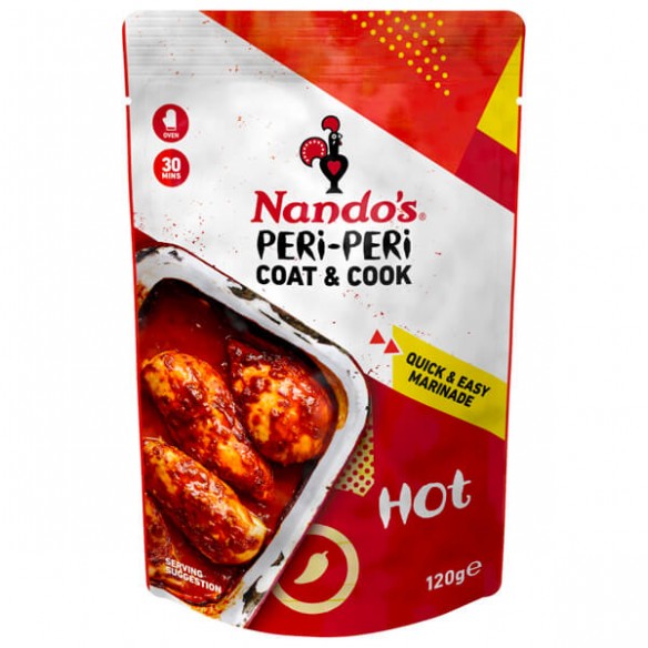 Nandos Hot PERI-PERI Coat & Cook