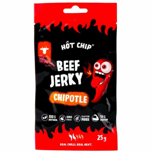 Hot Chip Beef Jerky Chipotle
