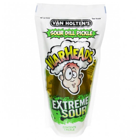 Van Holten's Warheads Sour Dill Jumbo Pickle