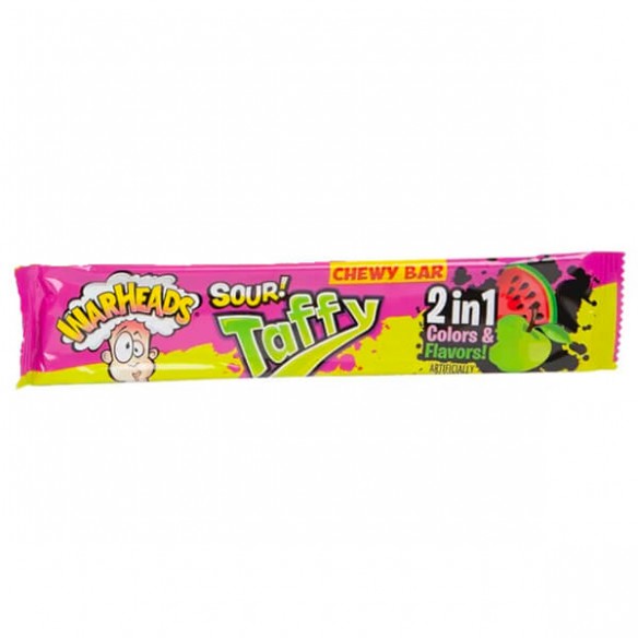 Warheads Sour Taffy 2-in-1