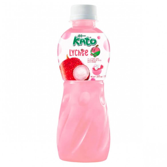 Kato Lychee Juice with Nata de Coco