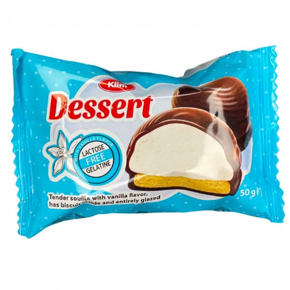 Klim Dessert Marshmallow Glazed with Cookies