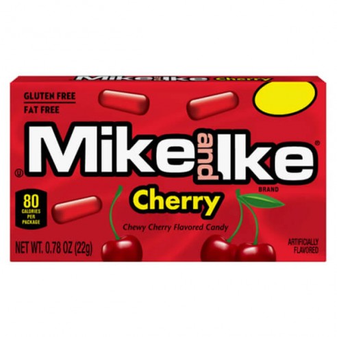 Mike and Ike Minis Cherry chewy candy