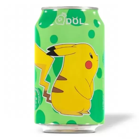 QDol Pokemon Lime Flavor Sparkling Water