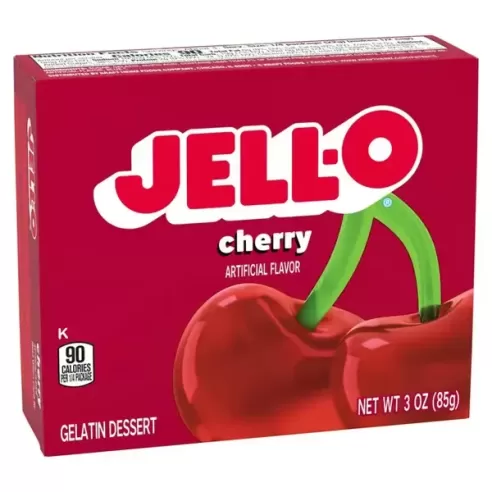 Jell-O Cherry Gelatin Dessert Mix
