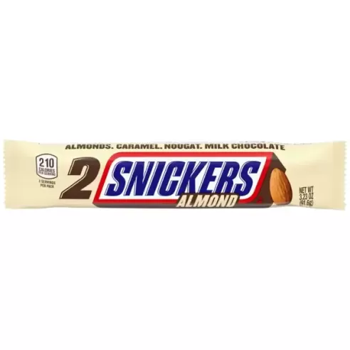 SNICKERS Almond 2 To Go Chocolate Bar