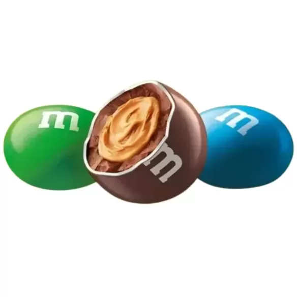 M&M's Peanut Butter Milk Chocolate Candy Peg Bag