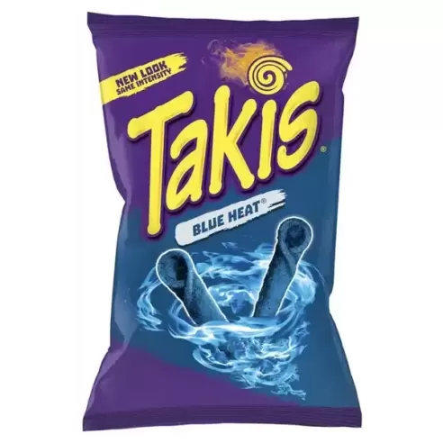 Takis Blue Heat Hot Chili Pepper Tortilla Chips