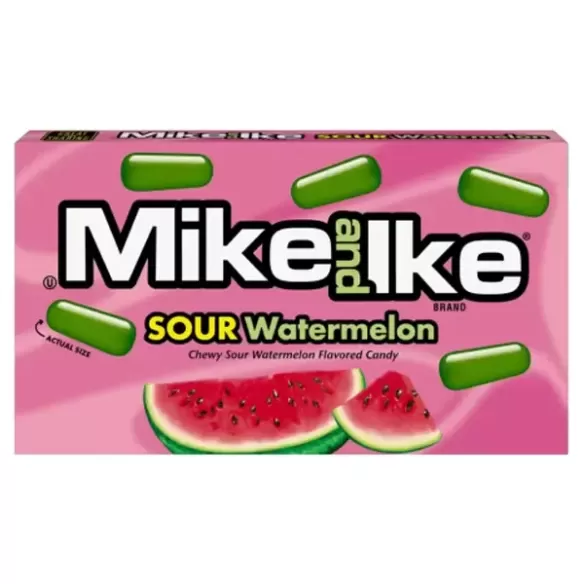 Mike and Ike Sour Watermelon Chewy Candies