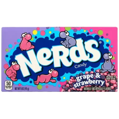 Nerds Grape & Strawberry Theater Box