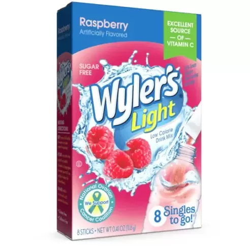 Wyler's Light Raspberry Singles To Go