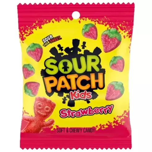 SOUR PATCH KIDS Strawberry Soft & Chewy Candy
